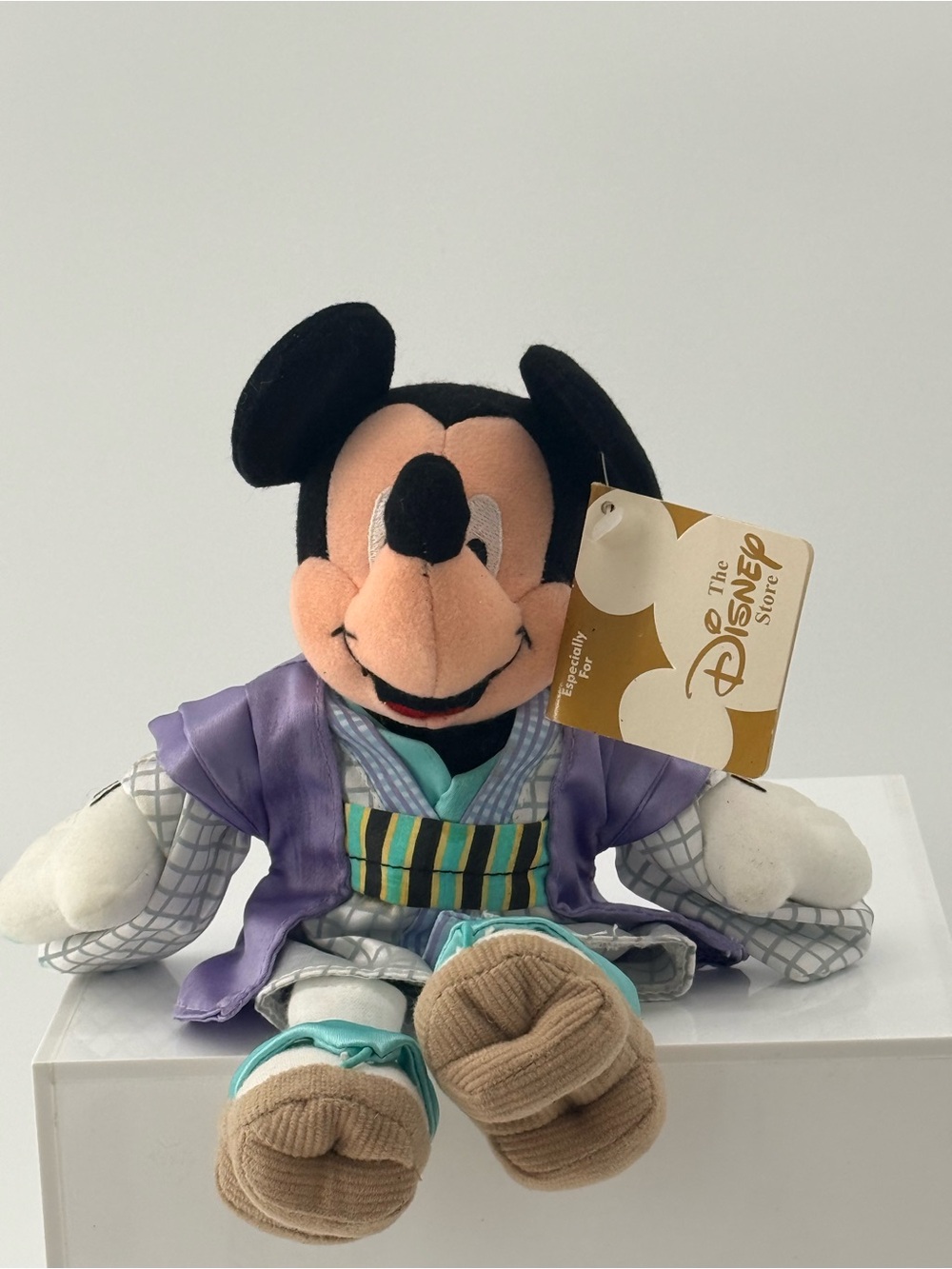 Disney Purple and Black Mickey Mouse Plush
